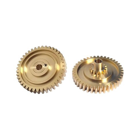 Convertible Top Transmission Gear Pair of Brass Gears Compatible with Porsche Boxster 1997-2012 98756118000, 987561179, 987561180, 98756118001 in Kuwait