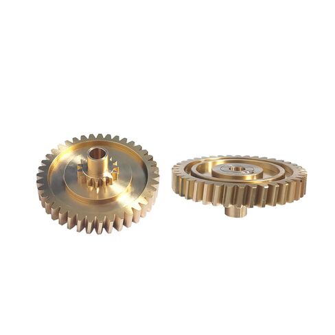 Convertible Top Transmission Gear Pair of Brass Gears Compatible with Porsche Boxster 1997-2012 98756118000, 987561179, 987561180, 98756118001 in Kuwait