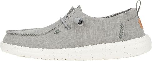 Hey Dude Wendy Chambray Grey Size 9, Women’s Shoes, Women’s Slip-on Loafers, Comfortable & Light-Weight in Saudi Arabia
