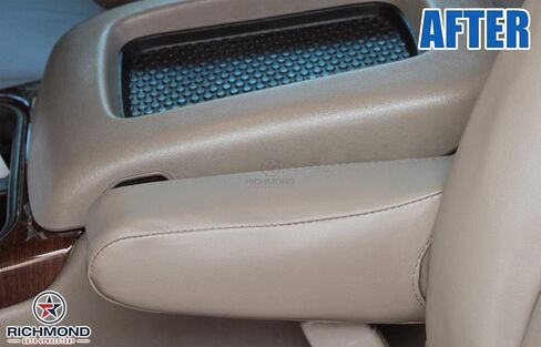 ريتشموند أوتو تنجيد 2003 2004 Chevy Avalanche Truck LS Z71 Z66 - غطاء مسند ذراع من القماش الجانبي للسائق، رمادي داكن in Kuwait