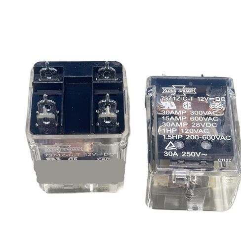 2 قطعة/الوحدة التتابع 737-1Z-C-T 12VDC التتابع المتوسط ​​6 دبابيس 12 فولت in Kuwait