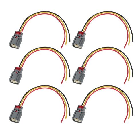 6Pcs Ignition Coil Connector Plug Harness for Ford F-150 11-16 Ignition Coilpack Female Connector Plug Harness Pigtail for Lincoln Navigator 15-17 No.UF646/BL3Z12029C in Kuwait