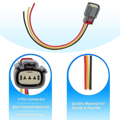 6Pcs Ignition Coil Connector Plug Harness for Ford F-150 11-16 Ignition Coilpack Female Connector Plug Harness Pigtail for Lincoln Navigator 15-17 No.UF646/BL3Z12029C in Kuwait
