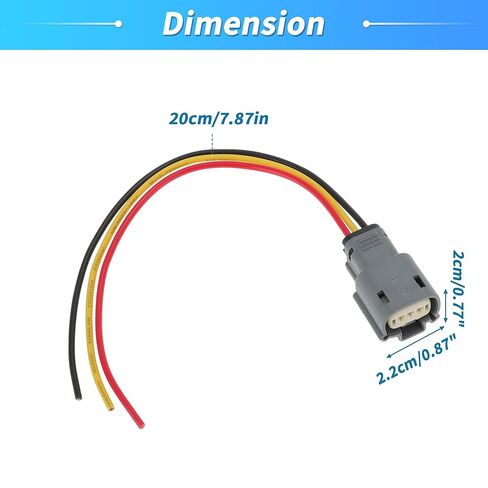 6Pcs Ignition Coil Connector Plug Harness for Ford F-150 11-16 Ignition Coilpack Female Connector Plug Harness Pigtail for Lincoln Navigator 15-17 No.UF646/BL3Z12029C in Kuwait