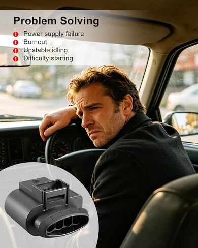 موصل قابس ملف الإشعال متوافق مع نماذج منصة VW Golf Passat Jetta MQB، استبدال قابس السرج 4D0971994، 4 قطع in Kuwait