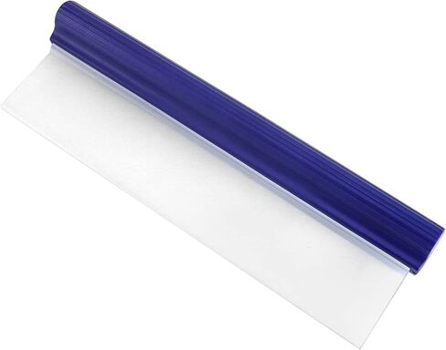QWORK Water Car Squeegee,12 inch Flexible Water Silicone Window Squeegee for Car Or Home Use, Blue in Kuwait