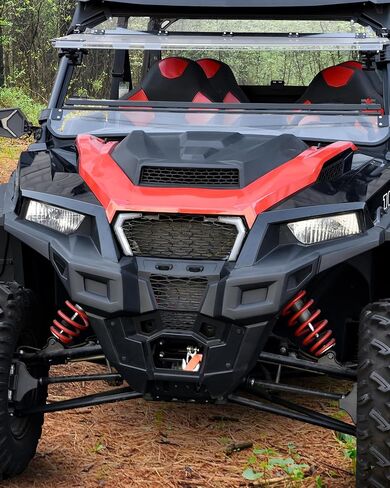 واجهة أمامية سوداء مجمعة من SAUTVS لملحقات Polaris General 1000/4/ General XP 1000/XP4 2016-2026، استبدال #5452177-070 in Kuwait