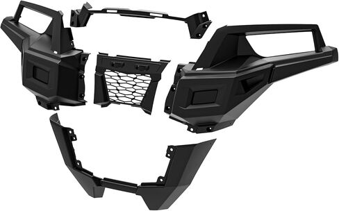 واجهة أمامية سوداء مجمعة من SAUTVS لملحقات Polaris General 1000/4/ General XP 1000/XP4 2016-2026، استبدال #5452177-070 in Kuwait