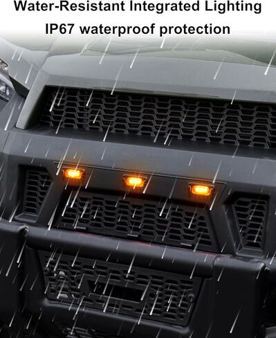 واجهة أمامية مدمجة من SAUTVS مع مصابيح لـ Polaris Ranger XP 900 2014-2019/XP 570 2015-2016، ملحقات Ranger Diesel 2014-2018 (استبدال OEM #5439018-070) in Kuwait