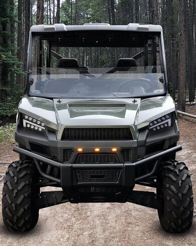 واجهة أمامية مدمجة من SAUTVS مع مصابيح لـ Polaris Ranger XP 900 2014-2019/XP 570 2015-2016، ملحقات Ranger Diesel 2014-2018 (استبدال OEM #5439018-070) in Kuwait