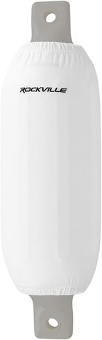 Rockville C6523S 6.5in x 23in Boat Fender Cover, Sand Stretch Fabric, Fits 6-7in Thick Fenders, Double-Stitched in Kuwait