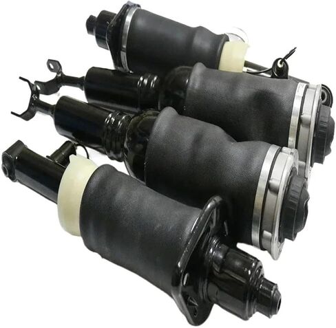 4PCS Front And Rear Air Spring Air Suspension Shock Air Strut Compatible For Audi A6 C5 Allroad Quattro 4Z7413031A 4Z7616051D 4Z7513032A in Kuwait
