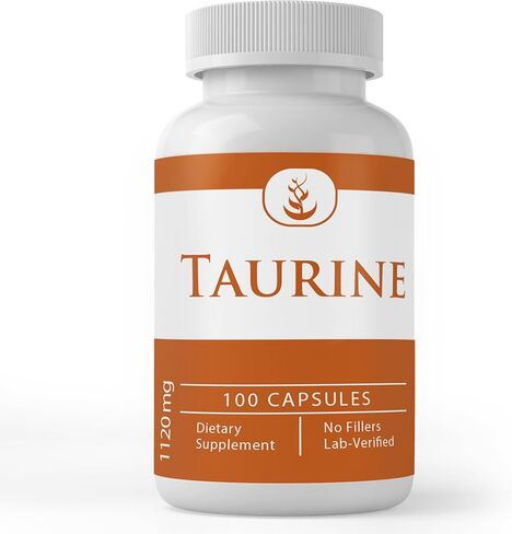 PURE ORIGINAL INGREDIENTS Taurine (730 Capsules) No Magnesium Or Rice Fillers, Always Pure, Lab Verified in Saudi Arabia