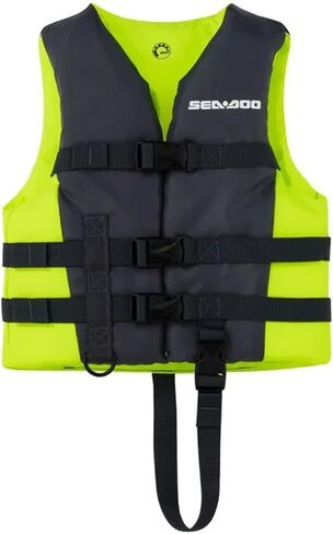 Sea-Doo New OEM، مقاس M للأطفال (33-55 رطلًا) Sandsea PFD/سترة نجاة، 2859500607 in Kuwait