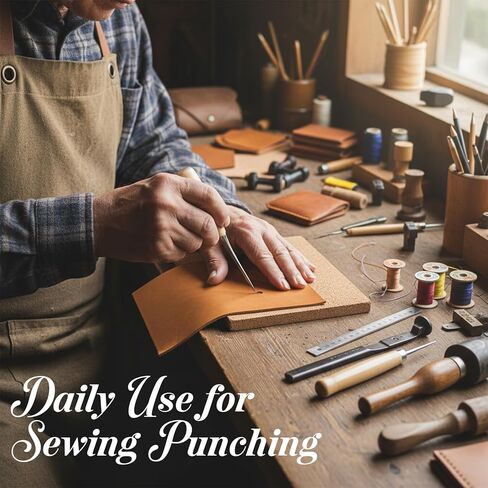 4PCS Sewing Awl, Zelkova Scratch Awls, Leather awl, for Punching Holes and Sewing, DIY Leather Sewings, Marking and Scoring in Kuwait