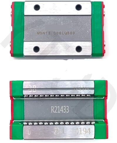 MGN12H1R420 MGN12 High-Precision Linear Guide Rail with Slider 420mm 1Pcs in Kuwait
