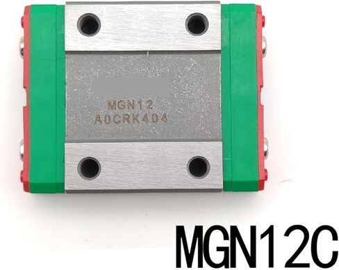 MGN12C MGN12 Linear Guide Rail with Slider High-Precision 300mm Linear Guide Alloy Steel 1Pcs in Kuwait