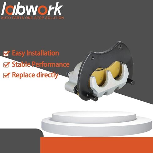 ماسك الفرامل الخلفي الأيمن من Labwork مع وسادات بديلة لاستبدال Polaris RZR XP 4 1000 2014-2017 لاستبدال 1912375 1911429 in Kuwait