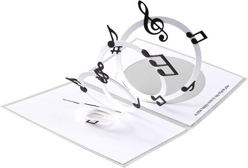 Spellbinders S5-687 Musical Notes & Stave Pop-Up Etched Dies from The Bibi's Musical Notes Collection by Bibi Cameron in Kuwait