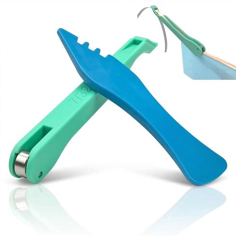Stained Glass Foiler,Table Foiler for Stained Glass,Hand Foiler for Stained Glass,Stained Glass Tools,Copper Foil Tape for Stained Glass for Stained Glass, Stained Glass Copper Foiling Tool 7/32 in in Kuwait