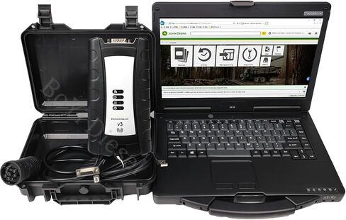 EDL V3 V2 for John De-e Service Advisor Electronic Data Link Diagnostic Tool with V5.3.210 AG-CF Software Plus cf53 Service Scanner Tool in Kuwait