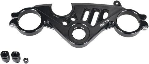 ONE.K.S Motorcycle Uplink Triple Tree Forks Front End Upper Top Clamp CNC Aluminum Steering Clamp Fit for YZF R6 European Version 2017-2025 (Silver) in Kuwait
