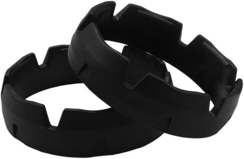 Front Shock Absorber Anti-Wear Ring Compatible with SX 50, SXF, EXC, XC, SMR 125-690cc Motorcycles(1 Pair Black) in Kuwait