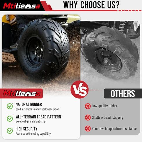 145/70-6 Mini Bike Tires,145 70-6 Tubeless Go Kart Tires Compatible with Coleman Coleman CC100X CT100U Monster Moto MMB80 RT100 Mini Bike Kazuma Roketa 110cc ATV Quad Go Kart in Kuwait