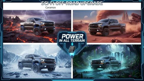 AFM/DFM Disabler إدارة الوقود النشطة متوافقة مع V6 وV8 GM Chevy Silverado Tahoe Suburban Colorado Blazer Camaro GMC Sierra Yukon Canyon Cadillac Escalade 4.3L 5.3L 6.0L 6.2L أسود in Kuwait
