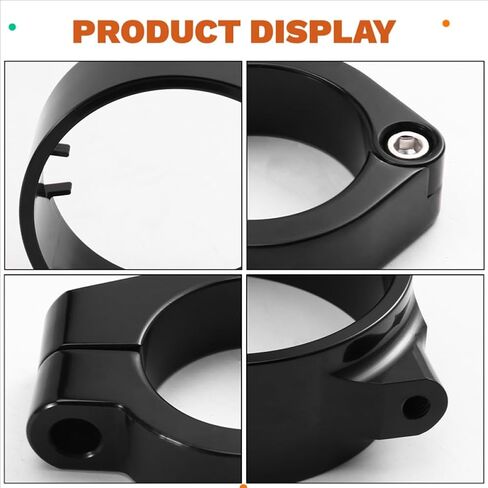 Sale Speedometer Ring Relocator Clamp Side Mount Bracket Compatible with Sportster XL 883 1200 1995 2015 in Kuwait