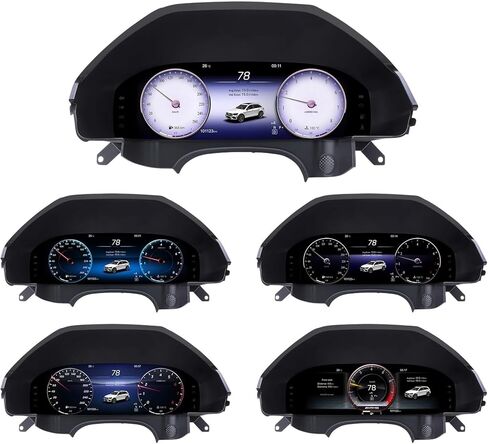 12.3’’ Digital Instrument Cluster Compatible With Mercedes-Benz E-Class W212 (2014–2015) NTG 4.5 Dashboard Gauge Panel in Kuwait