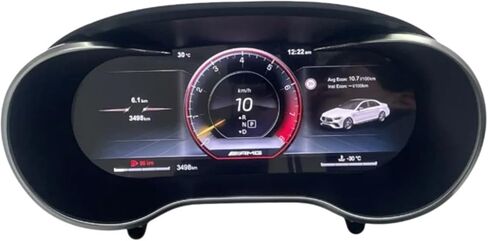 مجموعة أدوات رقمية 12.3 بوصة متوافقة مع نظام Benz C Class W205 2016-2018 NTG5.0 التوصيل والتشغيل قمرة القيادة الافتراضية متعددة in Kuwait