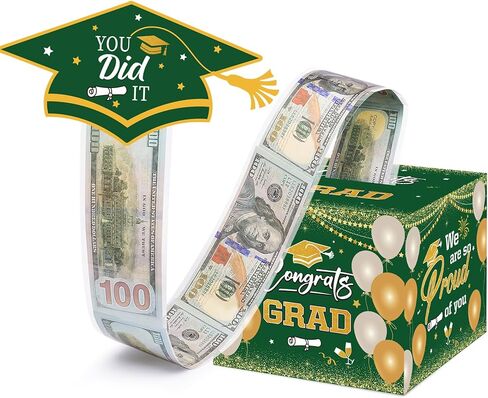 Graduation Gifts, Graduation Money Box, Surprise Grad Money Holder with Pull Out Card, Class of 2026 Funny Cash Gift Ideas for Boys Girls High School College in Kuwait