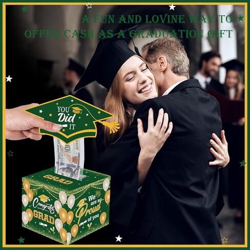 Graduation Gifts, Graduation Money Box, Surprise Grad Money Holder with Pull Out Card, Class of 2026 Funny Cash Gift Ideas for Boys Girls High School College in Kuwait