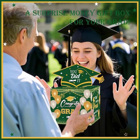 Graduation Gifts, Graduation Money Box, Surprise Grad Money Holder with Pull Out Card, Class of 2026 Funny Cash Gift Ideas for Boys Girls High School College in Kuwait