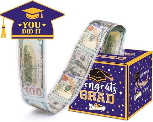 Graduation Gifts, Graduation Money Box, Surprise Grad Money Holder with Pull Out Card, Class of 2026 Funny Cash Gift Ideas for Boys Girls High School College in Kuwait