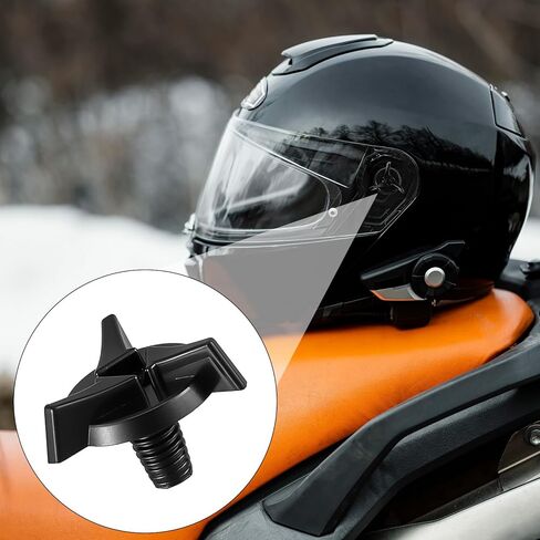 16 PCS Helmet Visor Screws Motorcycle Helmets Screws with 8 PCS Rubber Washers Hardware Kits Motorcycle Helmet Replacement Accessories for Motorcross Helmets in Kuwait