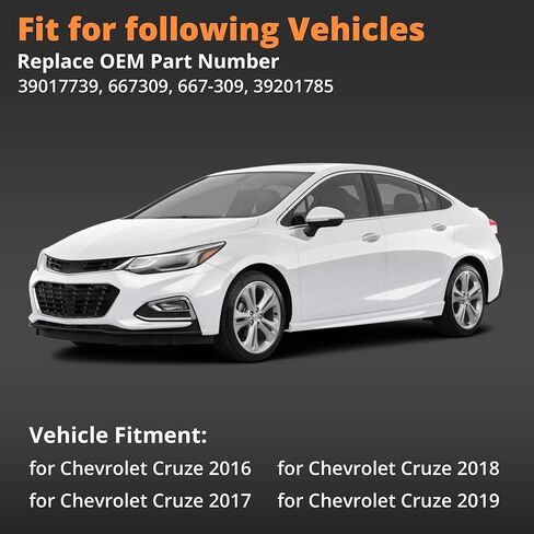 667309 خرطوم المبرد الداخلي أنبوب مخرج المحرك التوربيني لـ 2016-2019 شيفروليه كروز 1.4L L4 شاحن توربيني استبدال #39017739 667-309 39201785 in Kuwait