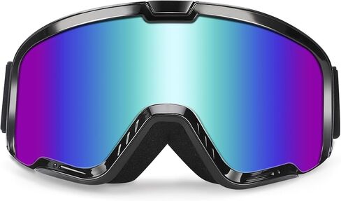 Motocross Goggles Dirt Bike ATV Goggles Motorcycle Gear Mountain Bike Riding Racing 4-Wheeler MX Accessories Off Road & Ski Glasses for Men Women Youth UV400 Anti-Fog Dustproof Anti-Slip Strap in Kuwait