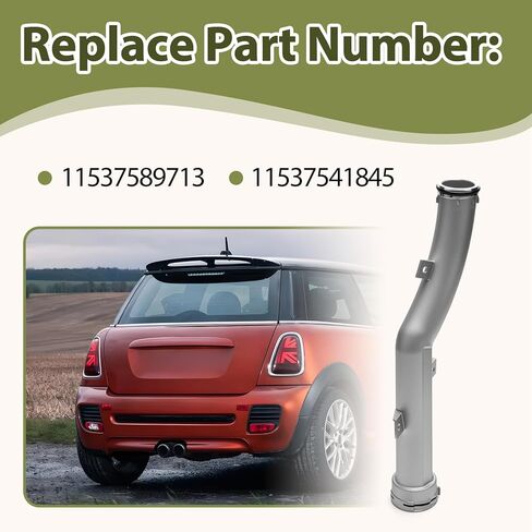 أنبوب تبريد محرك الألومنيوم المحسن مع حلقة O مناسبة لميني كوبر R55 R56 R57 R58 R59 R61 استبدال 11537589713 11537541845 in Kuwait