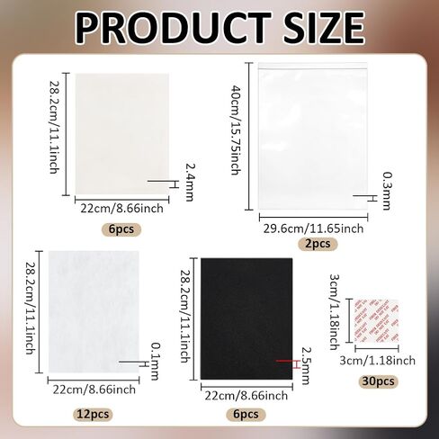BENECREAT Blotting Board for Flower Press, 6PCS Drying Plates, 6PCS Sponge, 12PCS Lining Paper, Blotting Paper for Creative Pressing DIY Handicrafts Drying Flowers, 11x8.6inch in Kuwait