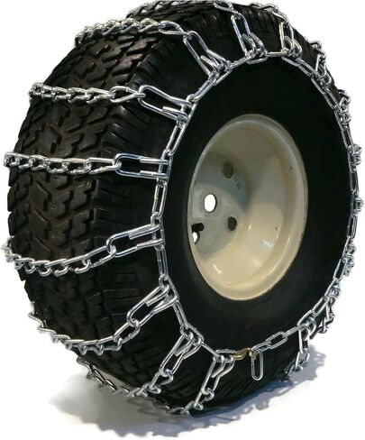 سلاسل الإطارات 18x8.5x8 لعجلة الحصان وجزازة العشب والجرار - زوج من وصلتين in Kuwait