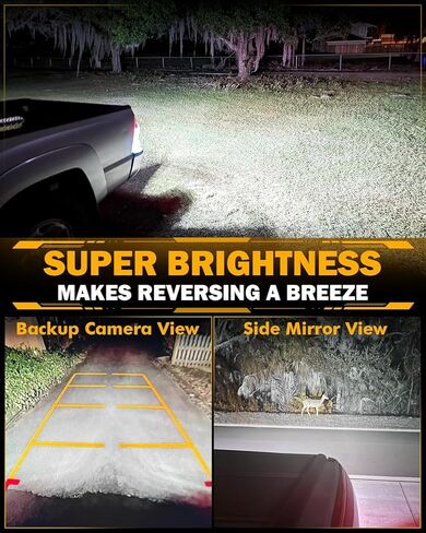 Auxbeam B21 Series 921 Bulb for Backup Reverse Light 8000LM 600% Extremely Bright 912 W16W T15 Bulbs Error Free in Kuwait
