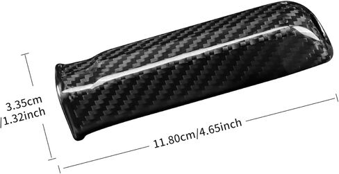 AIRSPEED Carbon Fiber for Ford Mustang 2010 2011 2012 2013 2014 Car Handbrake Cover Replacement Parking Brake Levers Accessories in Kuwait