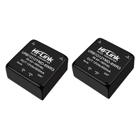 2 قطعة/الوحدة URB1D12YMD-6WR3 6 واط 110 فولت to12V 0.5A تيار مستمر تيار مستمر محول التيار الكهربائي وحدة ذكية in Kuwait