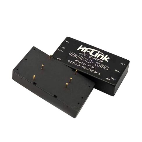 30pcs/lot URB2405LD-20WR3 20W 24V to 5V 4A DC DC Converter Power Supply in Kuwait