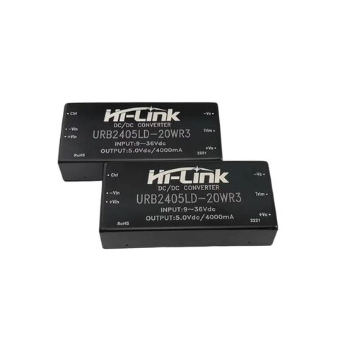 30pcs/lot URB2405LD-20WR3 20W 24V to 5V 4A DC DC Converter Power Supply in Kuwait