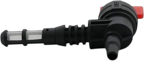 Fuel Shut Off Valve for Generator – Fix Fuel Leaks & Engine Flooding – Petcock with Filter Screen, Grommet & Clamp – Compatible with Generac 5500 5550 8550 01646 in Kuwait