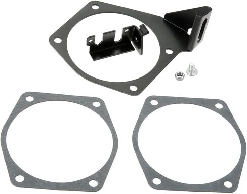 Throttle Cable Bracket Intakes 4-Bolt 92mm-102mm（3.62in/4.02in） Throttle Cable Bracket Compatible with Chevy LS LS2 LS3 LS6 LS7 Replaces# 81012/81042/81001/81002/81003/81007/81043/81044 in Kuwait