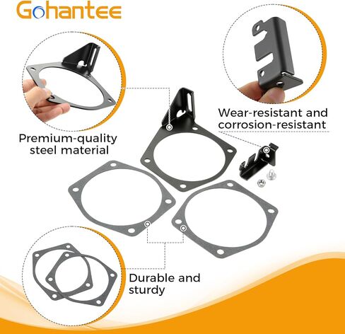 Throttle Cable Bracket Intakes 4-Bolt 92mm-102mm（3.62in/4.02in） Throttle Cable Bracket Compatible with Chevy LS LS2 LS3 LS6 LS7 Replaces# 81012/81042/81001/81002/81003/81007/81043/81044 in Kuwait